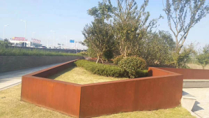 洞头耐候钢挡土墙